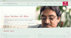 Desktop Screenshot of mashkooralikhan.com
